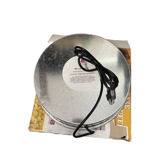 Farm Innovators HP-125 125W Heated Base for Metal Poultry Founts New Open Box - Picture 3 of 6